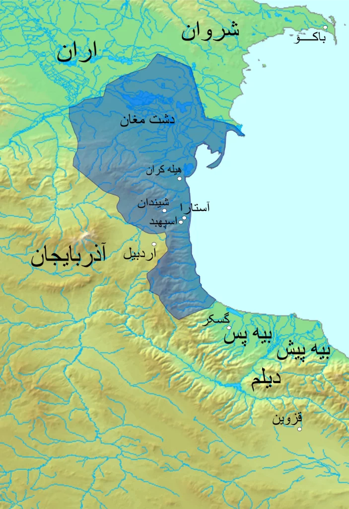 منطقه دشت مغان